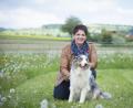 Bild: Doris Köhler/exb
Anna Toman mit ihrer Hündin Luna.
