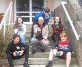 Bild: exb
Lehrer Martin Hauk mit einigen Schülern der Informatikgruppe der Mittelschule Tirschenreuth und ihren "mBot"-Robotern.