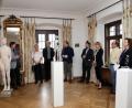Bild: Gerhard Götz
Auch künstlerisch bot der "Bayerisch-böhmische Genussgipfel" eine reizvolle Kombination. Die Werke von Hanna Regina Uber und Ondřej Maleček wurde in einer Vernissage präsentiert.