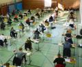 Bild: Gabi Schönberger
53 Kollegiaten können seit Dienstag zeigen, was sie in den vergangenen acht Jahren gelernt haben. Den Auftakt der Abiprüfung machte in der Sporthalle auf dem Felixberg das Fach Deutsch.