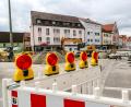 Bild: Hösamer
Der vorerst letzte Bauabschnitt der Sanierung der Friedrich-Ebert-Straße bis zum Wendelinplatz ist eines der größten Bauprojekte in diesem Jahr.
