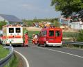 Bild: jma
Die Straße nach Kirchenthumbach war nach dem Unfall über eine Stunde lang gesperrt.