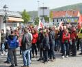 Bild: brü
Maifeier in Amberg.