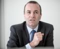 Bild: Michael Kappeler/dpa
Manfred Weber ist CSU-Vize-Chef und Vorsitzender der Fraktion der Europäischen Volkspartei (EVP) im Europäischen Parlament.