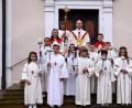 Bild: bö
Die Erstkommunionkinder aus der Pfarreiengemeinschaft Hohenburg, Adertshausen und Allersburg an ihrem besonderen Tag.
