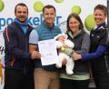 Bild: exb
Eliah ist das 250. und gleichzeitig jüngste Mitglied des Tennisclubs Postkeller.