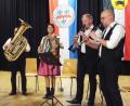 Bild: e
Die Alfelder Musikanten bei ihrem Auftritt bei Vilskultur.