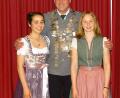Bild: kk
Zweiter Ritter Sophia Grötsch, Gau-König Karl Kroner und Lisa Raß (von links).