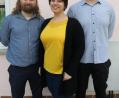 Bild: Hirsch
Sebastian Miletic, Barbara Roidl und Christoph Jobst (von links) bilden den Vorstand des Vereins "Fronberg eSport e.V."