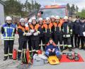 Bild: bö
Technische Hilfeleistung mit dem Stützpunktfahrzeug der Feuerwehr aus Hohenburg war für die Einsatzgruppe der Feuerwehr aus Allersburg-Berghausen kein Problem. Sie zeigten eine fehlerfreie Leistung bei der Abnahme.