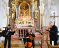 Bild: do
Wer kennt es nicht - das Bamberger Streichquartett. Das international bekannte Ensemble bringt Klassik auf höchstem Niveau in die Kirche Johannes Evangelist in Oberbibrach.