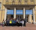 Bild: Irene Grünauer/exb
Die Gruppe vor dem Badischen Landesmuseum im Karlsruher Schloss.