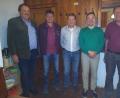 Bild: exb
Die Geehrten (von links): 2. Bürgermeister Michael Schedl, 2. Vorsitzender Berthold Kraus, Ehrenmitglieder Alois Greißner und Markus Helm und Vorsitzender Gerhard Hecht.