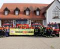 Bild: jma
Die Feuerwehren der Marktgemeinde Kirchenthumbach sind bereit für die Aktion.