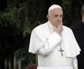 Bild: Alessandra Tarantino/dpa
Papst Franziskus bei einem Besuch in Nordmazedonien.