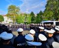Bild: Maximilian Schirmer/exb
Die 19. Motorradsternfahrt in Kulmbach war der erste Einsatz für das 76. Ausbildungsseminar.