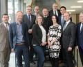 Bild: Gabi Schönberger
Neu – oder an neuer Position (von links): Hans-Jürgen Schnappauf, Matthias Biehler, Rainer Lehner, Josef Hartwig, Franziska Hofmann, Gerhard Heindl, Dr. Franziska Stegmair, Gerd Schäfer, Dr. Marco Heß, Wolfgang Voit und Josef Weidensteiner.
