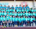 Bild: ü
68 Teilnehmer, auch von auswärtigen Vereinen, besuchen die Fußballschule auf dem Sportgelände.