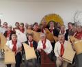 Bild: kwl
Die sanften Klänge des Veeh-Harfen-Ensembles der Musikschule Neustadt/WN sind für die Schwerkranken in der Weidener Palliativstation ein besonderer Hoffnungsstrahl.