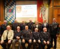 Bild: exb
Die für 50 und mehr Jahre Treue geehrten Mitglieder der Feuerwehr Waldsassen.