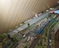 Bild: sön
Der für die Öffentlichkeitsarbeit des Modelleisenbahnclubs Unteres Vilstal zuständige Heinrich Schäfer ist schwer beeindruckt von der durch Peter Rezek gebauten Flugplatzanlage.