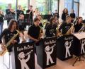Bild: Kunz
Die Kepler-Big-Band unter Leitung von Peter König spielt Rock, Funk und Swing.