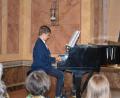 Bild: exb/Maria Nutz
Christoph Gohlke spielt den "Sehnsuchtswalzer" von Schubert.