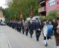 Bild: ö
Fünf Feuerwehren und ein Schützenverein begingen mit ihren Fahnenabordnungen den Florianstag in Seugast.