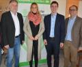Bild: jr
Im Bild die Referenten bei der Infoveranstaltung des Bayerischen Bauernverbandes in Großbüchlberg, (von links) mit stellvertretenden Kreisbauernobmann Martin Härtl, BBV-Geschäftsführer Ulrich Härtl, Ina Haffke und Gunnar Heinitz (beide Tennet), sowie Hubert Hofmann (BBV-Geschäftsstelle).