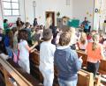 Bild: heb
Zu einem tollen Erfolgt wurde auch heuer die Kinderbibelwoche, die in den Gemeinderäumen der Erlöserkirche stattfand. Daniel Unger von der KEB Chemnitz begeisterte mit seinem aktiven Mitmachprogramm die Kinder.
