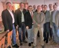 Bild: exb/Büro Flierl
Die Teilnehmer an dem Treffen tauschten sich über Kompensationsmaßnahmen für den Bau des Ostbayernrings aus.