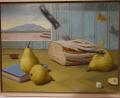 Repro: Susanne Wolke
Angebrochenes Brot, Insekten und der Blick auf eine ideale Landschaft: Jan Dörre bedient sich aus dem Formschatz barocker Stillleben.