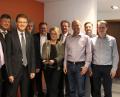 Bild: upl
Die Jury mit dem Künstlerpaar Hanna Regina Uber (Mitte) und Robert Diehm (Fünfter von links).
