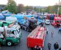 Bild: bsc
Auf dem Festgelände wurde es eng. 259 Trucks konnten Fans und Interessierte beim zweiten Trucker-Fest des Vereins „Bäärenbande“ bestaunen.