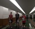 Bild: ksi
Leonhard Leyh (Mitte) gewann den Titel bei der U 14.