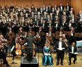 Bild: Wolfgang Steinbacher
Bravorufe und Beifallspfiffe gab es am Sonntag für die sehr gut besuchte Aufführung „Die Schöpfung“ von Joseph Haydn im Amberger Congress Centrum.