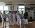 Bild: exb
Sämtliche Teilnehmer des Vereins Okinawa-Karate Pfreimd bestanden die Gürtelprüfung.