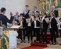 Bild: weu
DEr Kirchenchor St. Nikolaus Weiding unter der Leitung von Alexander Lottner