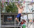 Archivbild: brü
Mit Schwung zum nächsten Reifen: Das ist nur eine von vielen Herausforderungen beim Blaster Run am Monte Kaolino.