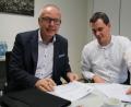 Bild: jrh
IHK-Experten Bernd Fürbringer (links) und Florian Rieder.