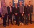 Bild: u
Publizist Michael G. Möhnle (Dritter von links) von der Hanns-Seidel-Stiftung mit (von links) Helmut Christa (Regionalbeauftragter Hanns-Seidel-Stiftung), Pfarrer Stefan Fischer, CSU-Ortsvorsitzendem Florentin Siegert, Pfarrer Johannes Blohm und Bürgermeister Hermann Falk.