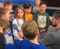 Bild: exb
Die Schirmitzer Grundschüler besuchten OTV.