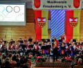 Bild: exb
Das große Orchester des Musikvereins Freudenberg mit seinem Dirigenten Josef Zweck.