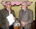 Bild: wro
Mit-Vorsitzender Friedrich Haubner (rechts) bedankte sich bei Dietmar Hermann für den „Spitzenvortrag“.