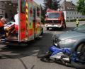 Bild: wro
Der Unfall ereignete sich unweit des Schiedel-Werksgeländes.