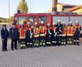Bild: jma
Die Prüflinge der Schwarzenbacher Feuerwehr legen die Prüfung "Gruppe im Löscheinsatz" erfolgreich ab. Auch die Schiedsrichter Miriam Schuller und Jürgen Haider sind zufrieden mit den Leistungen.