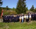 Bild: mmj
Gruppenbild mit Angehörigen der Feuerwehr Stadlern, die über die Pfingstfeiertage ihr 150-jähriges Bestehen feiert.