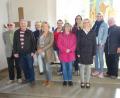 Bild: wrm
Beim Lektorenseminar im praktischen Teil gibt Lioba Faust (Dritte von rechts), Phonetikerin und Linguistin, den Teilnehmern individuelle Tipps.
