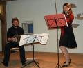 Bild: Winkler
Susanne Hofmann und Matías Gonzàlez gestalten einen Abend voll argentinischem Flair im Galeriesaal der Brauerei Schwab in Pirk.