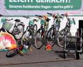 Bild: stg
Vor allem Fahrräder haben die Bürger bereits vorbeigebracht. Diese und noch weitere Sachspenden sollen der AWO übergeben werden.